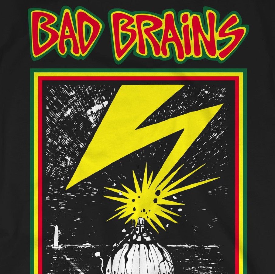 Bad Brains Banned In DC Yellow Rock T-Shirt