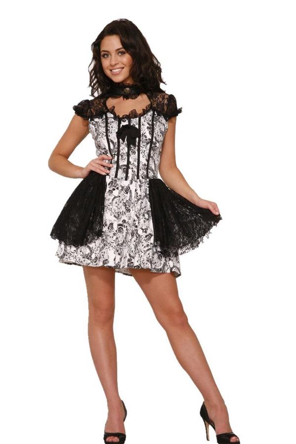 Gothic Mini Dress