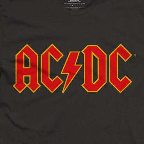 Logo – AC/DC T-Shirt Red/Yellow ShirtsNThingsAZ