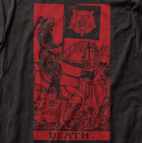 Death tarot card discount hoodie