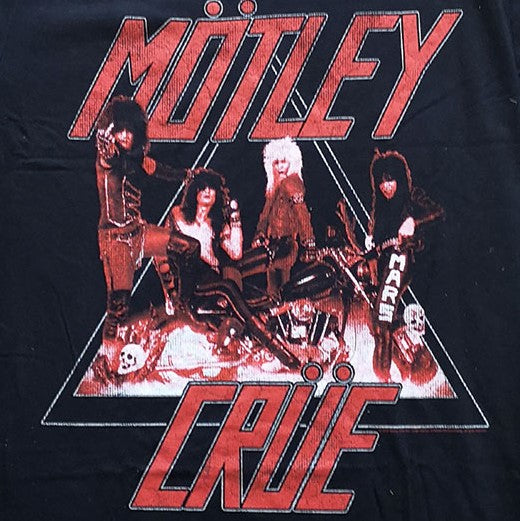 motley crue 80s Band T-shirts