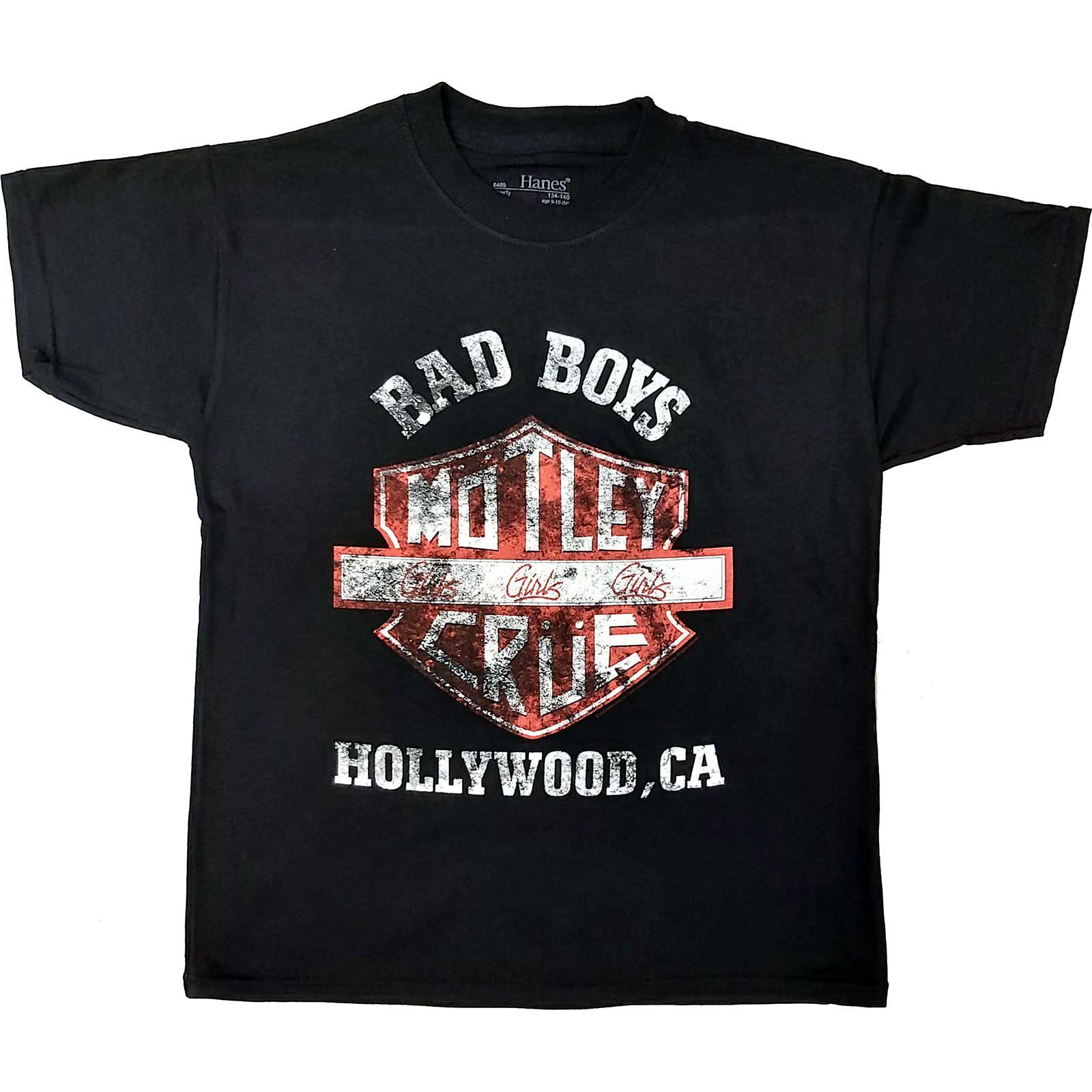 Motley crue bad shop boy t shirt