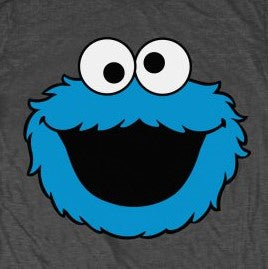 Cookie Monster Face Sesame Street T-Shirt