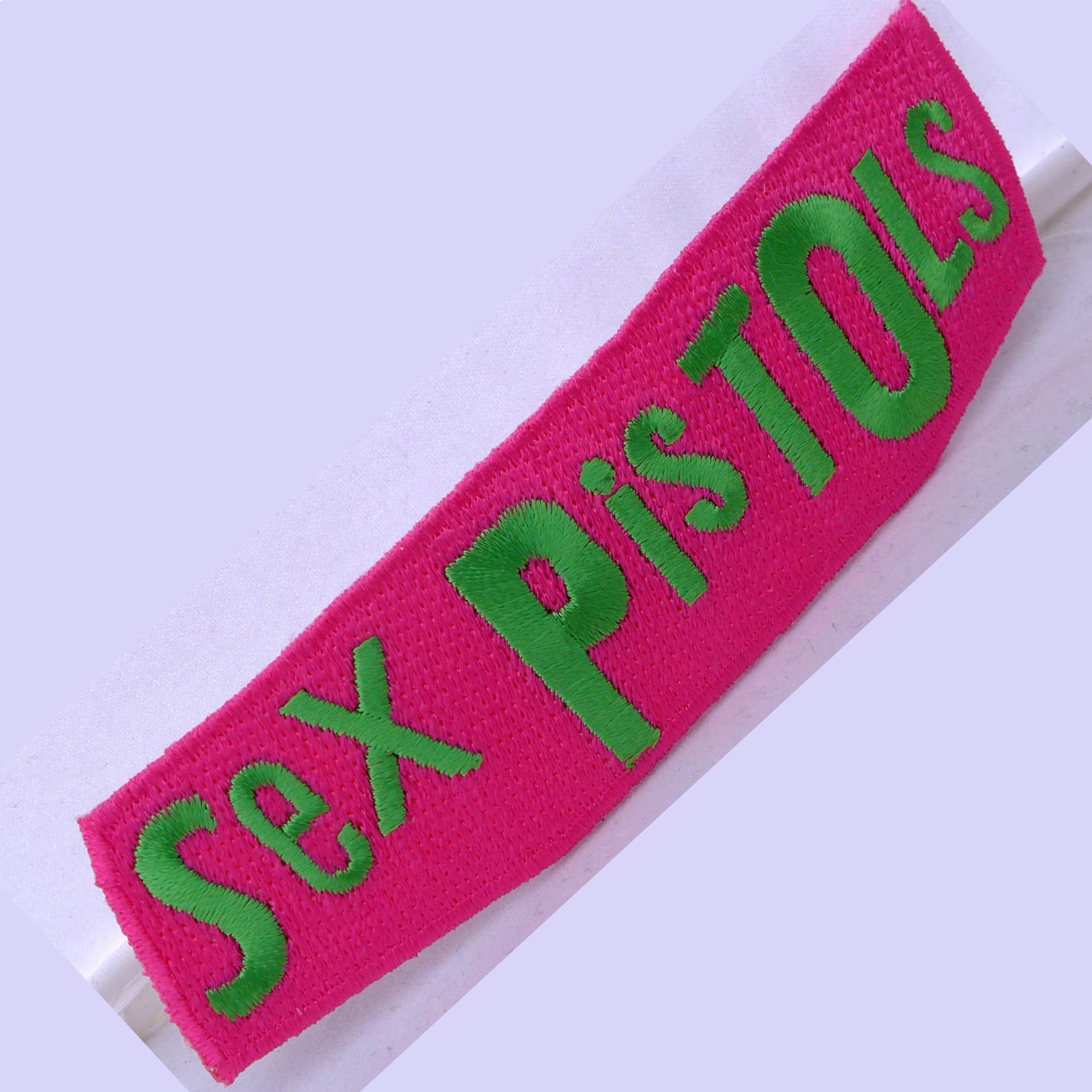 Sex Pistols Pink Logo Patch – ShirtsNThingsAZ