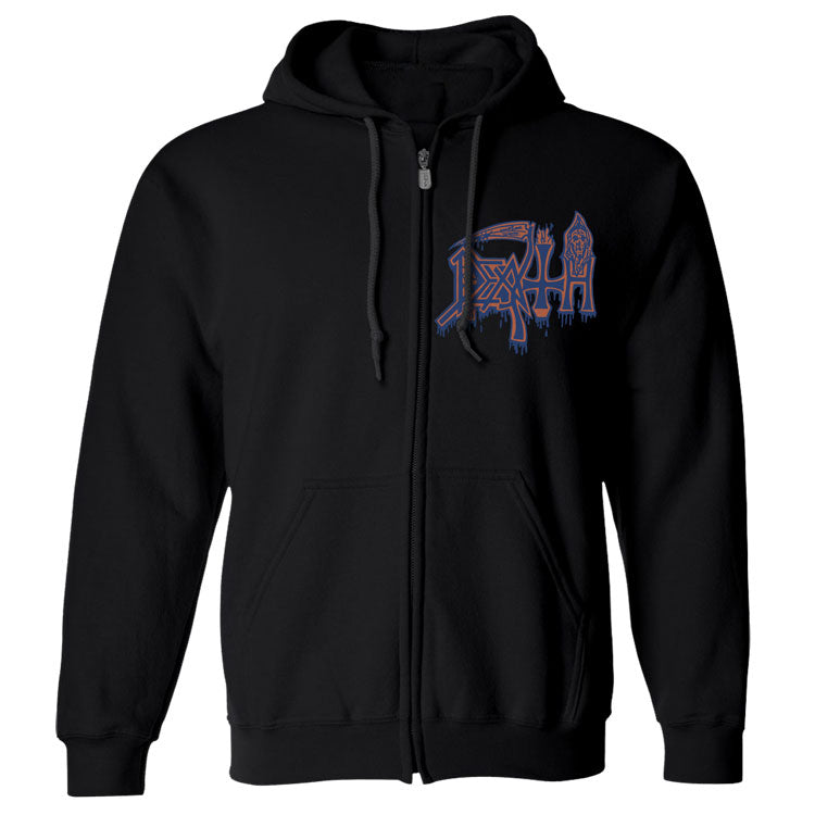 Death Leprosy Zip Hoodie