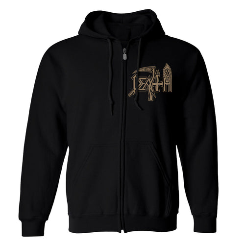 Death Human Zip Hoodie