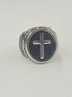 Oval Textured Celtic Cross