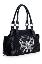 Skelton Butterfly Handbag L