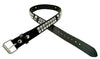 1 1/2" 2 Row Studded Skull Belt