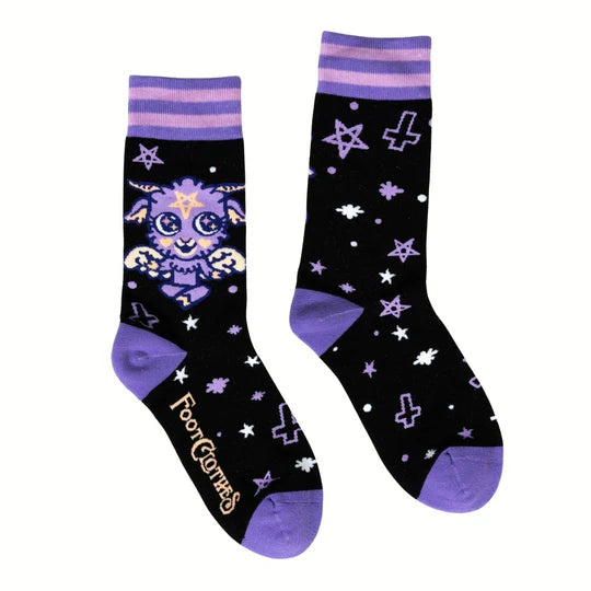 Baby Baphomet Crew Socks