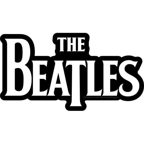 Beatles Logo cut out Sticker