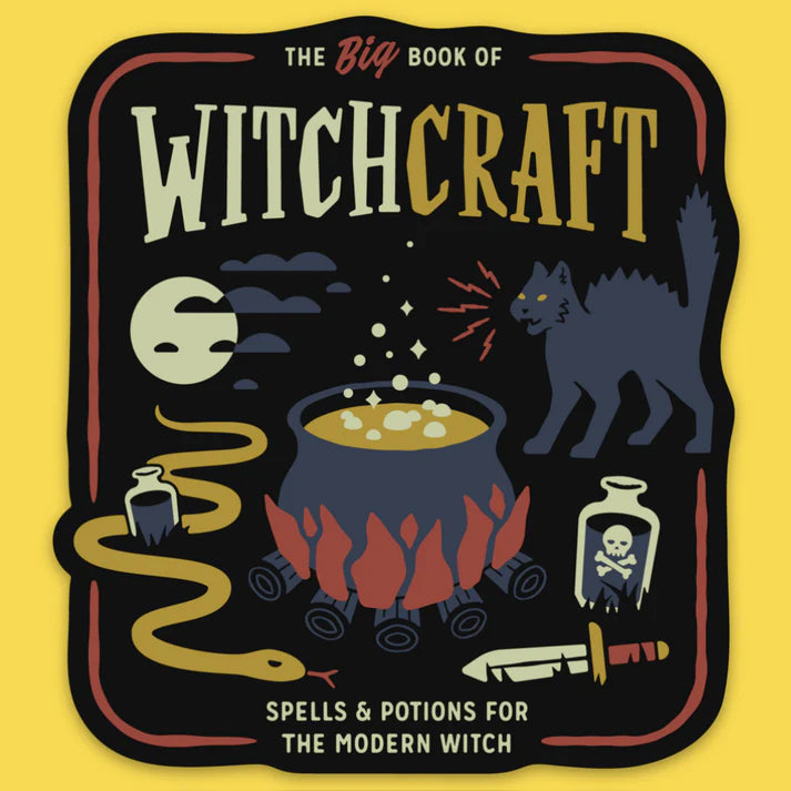 Book of Witchcraft Sticker