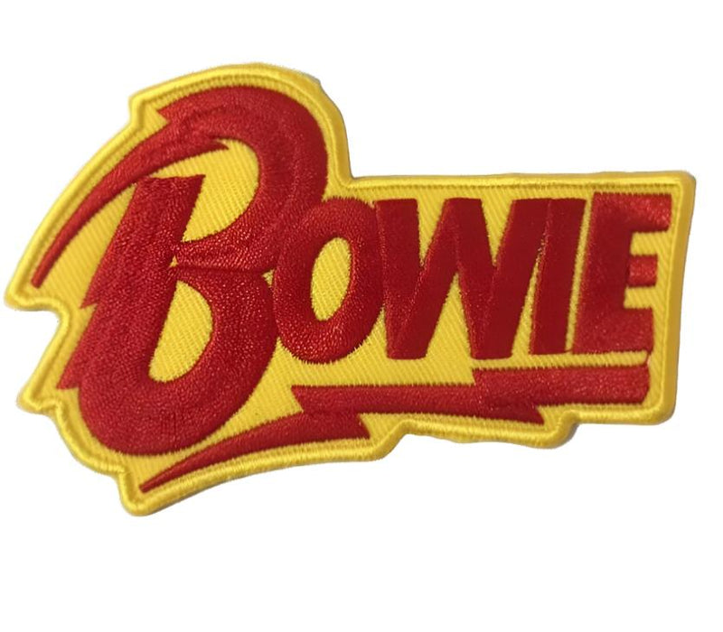 Bowie logo red/yellow