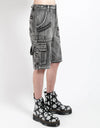 Clash Short Black Fog Wash Deni