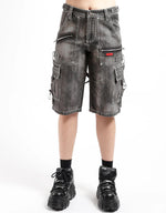 Clash Short Black Fog Wash Deni