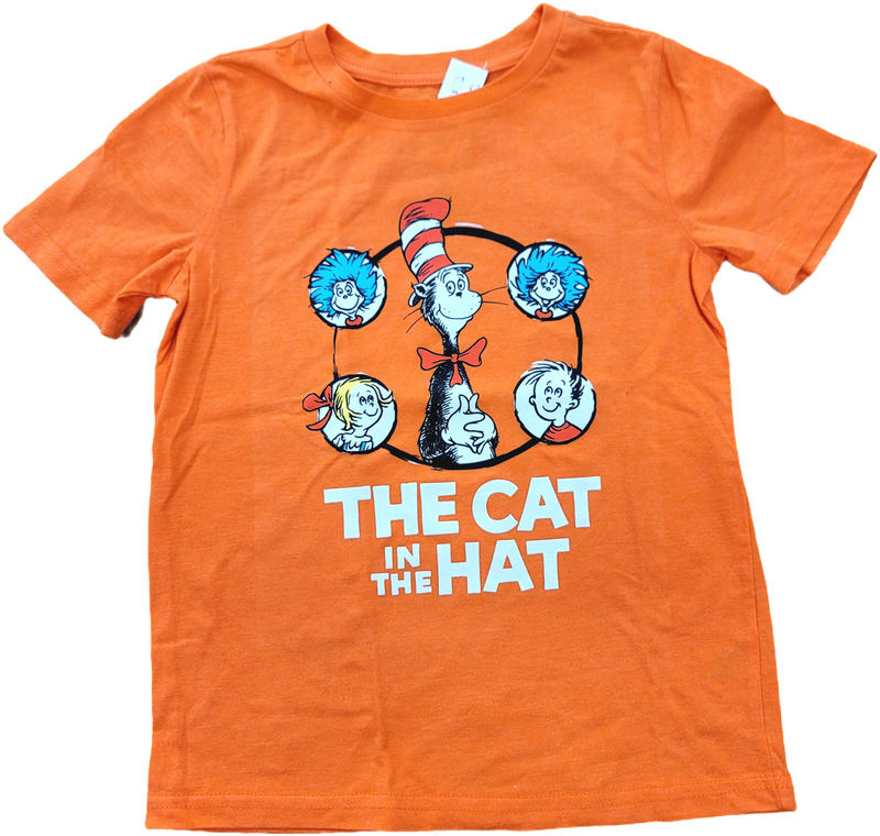 Cat in The Hat on Orange