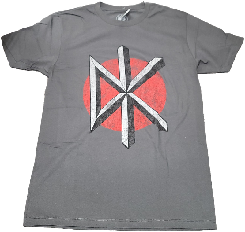 Dead Kennedys DK Logo Charcoal