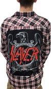 Slayer Red/White Custom Flannel