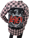 Slayer Red/White Custom Flannel