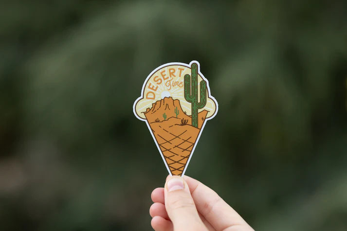 Desert Time Sticker