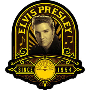 Elvis Sun Records Close Sticker