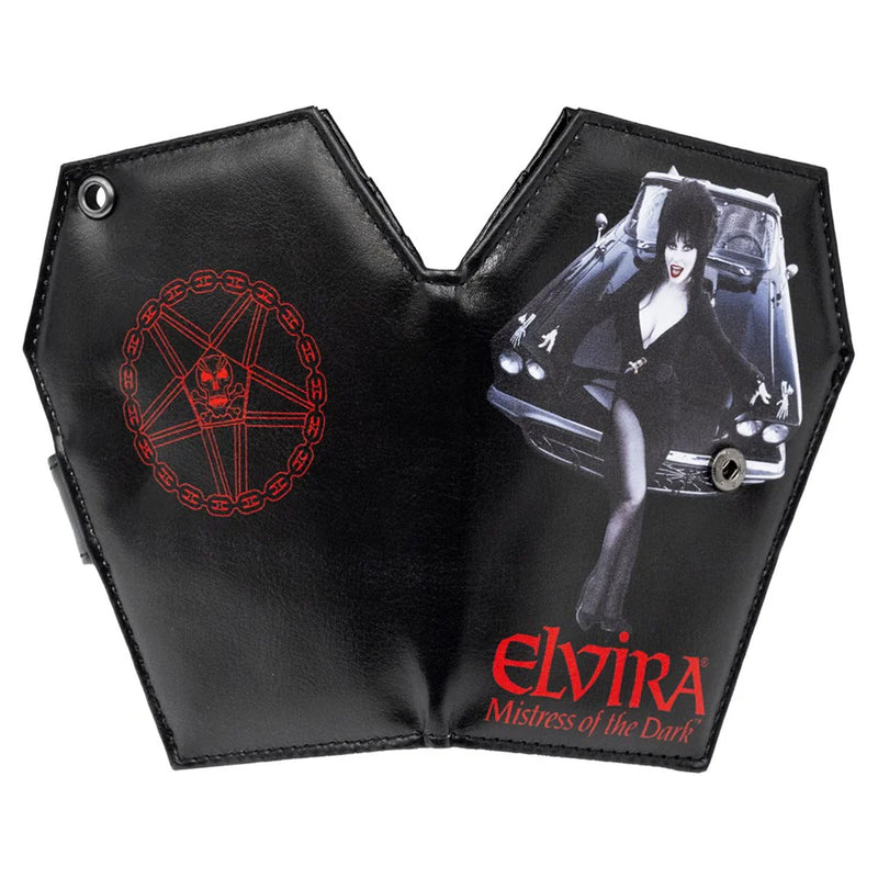 Elvira Coffin Wallet Macabre Mo