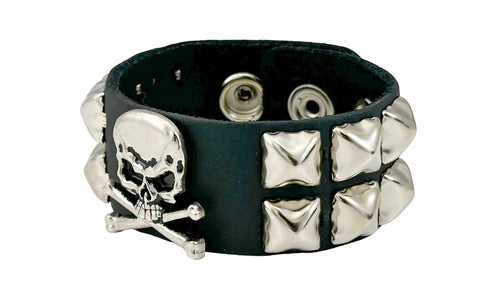 BR Studded Skull Bracelet