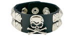 BR Studded Skull Bracelet