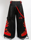 Flame Dark Street Blk/Red