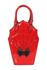 Ghoul Bag Quilted Coffin Red