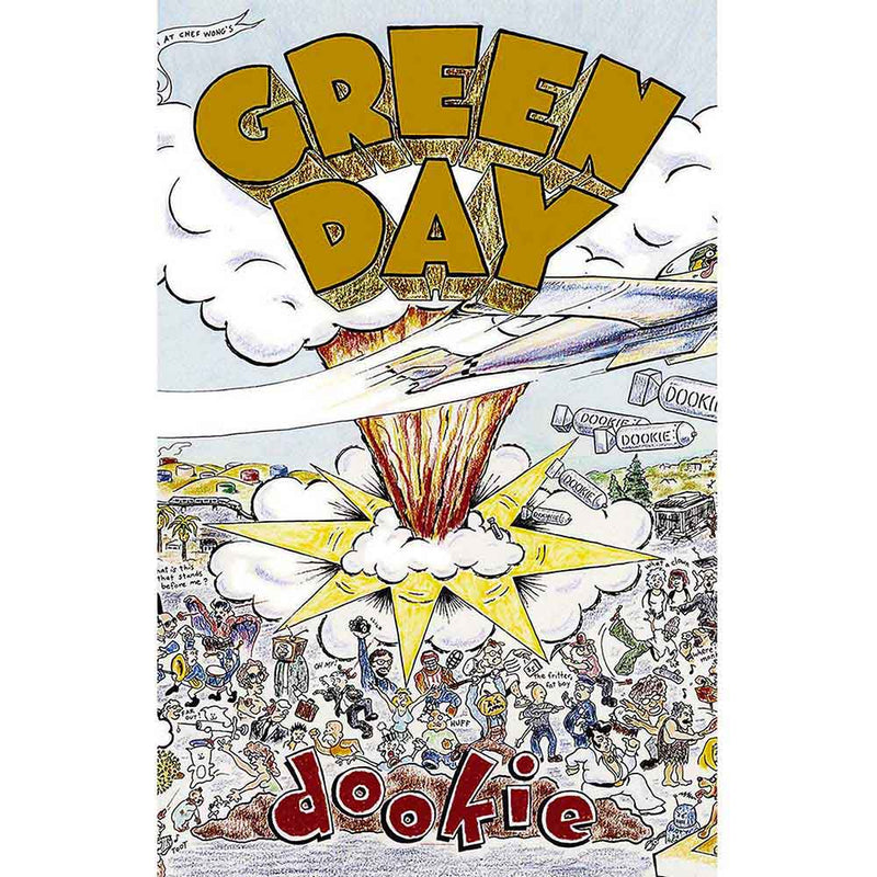 Green Day Dookie Flag