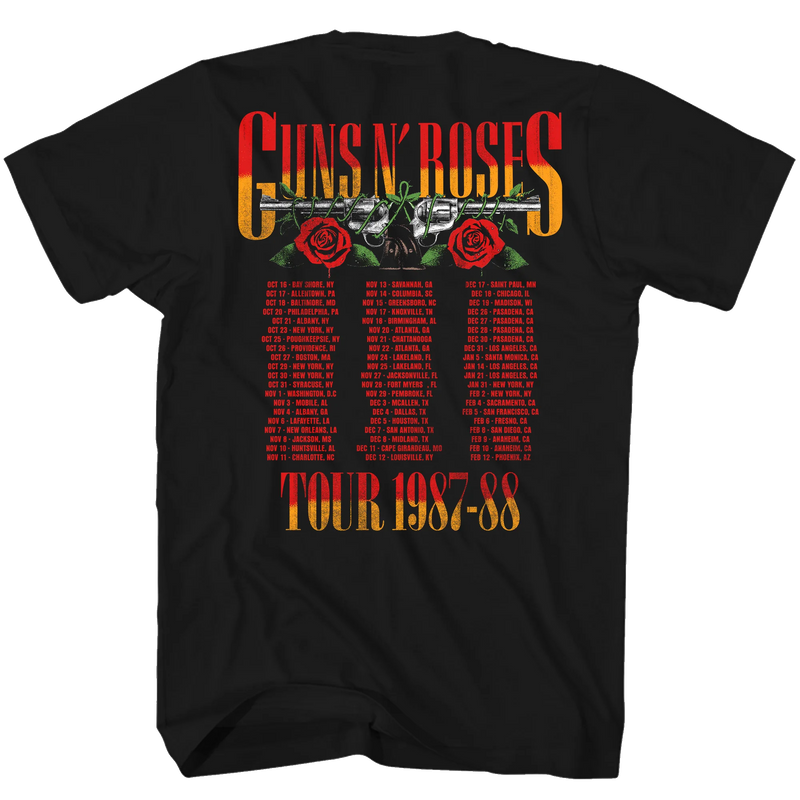 Guns N Roses 87-88 Tour 2 Sided