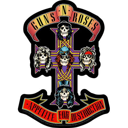 Guns N Roses Appetite Cut Out