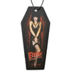 Elvira Red Coffin Air Freshener