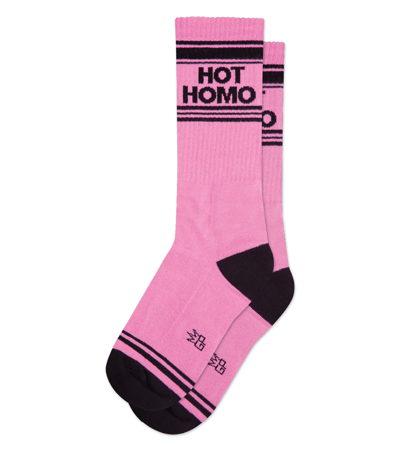 Hot Homo Gym Crew Socks