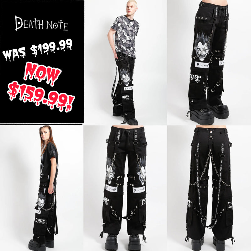 Deathnote Ryuk Chain Pant Black