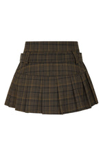 Just a Girl Olive Mini Skirt