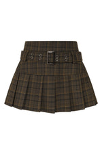 Just a Girl Olive Mini Skirt