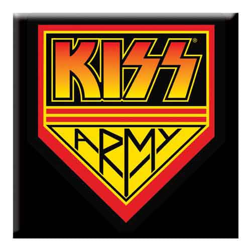 Kiss Army Square magnet