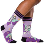 Kitty Moths Crew Socks