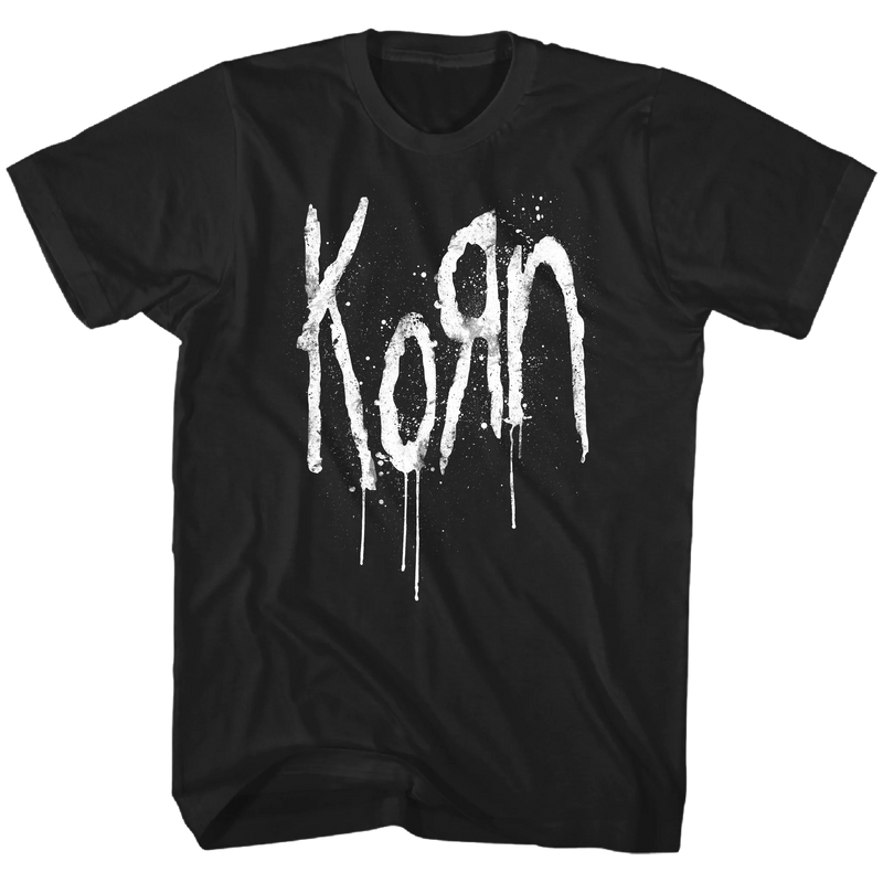 Korn Drip White Logo