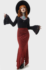 Lepidoptera Maxi Skirt