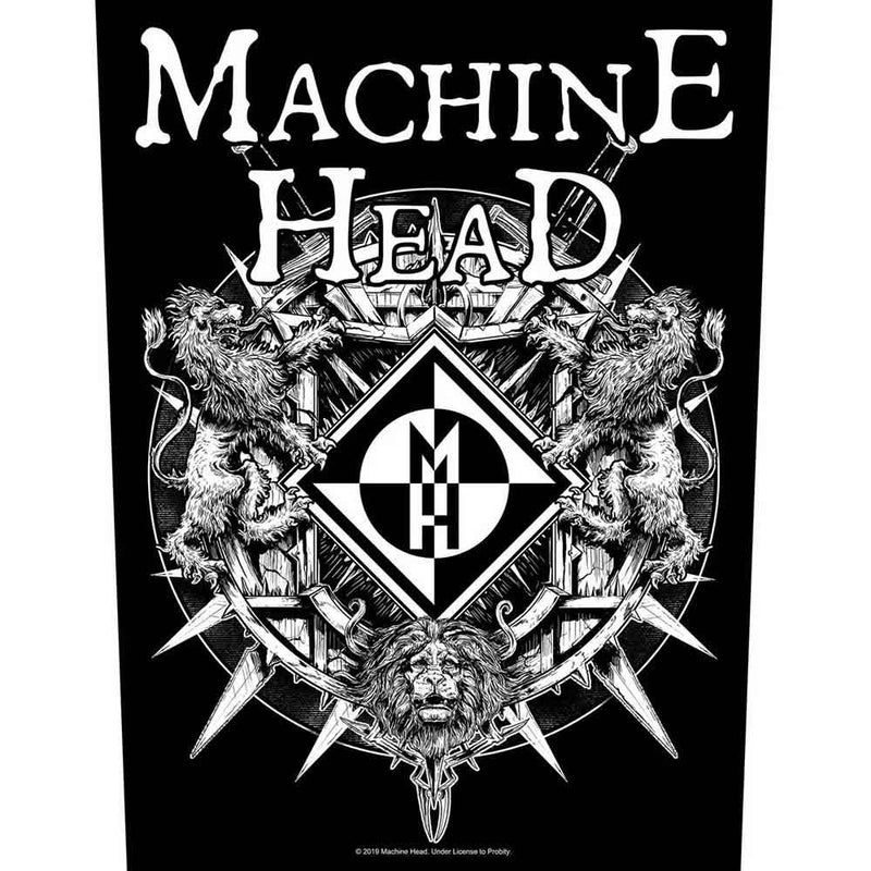 Machinehead Crest w/ Swords Bac