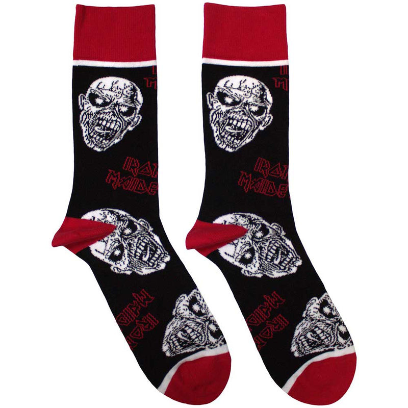 Maiden Eddie Skulls Socks