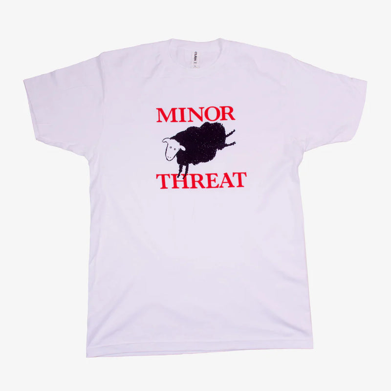 Minor Threat Blacksheep White T