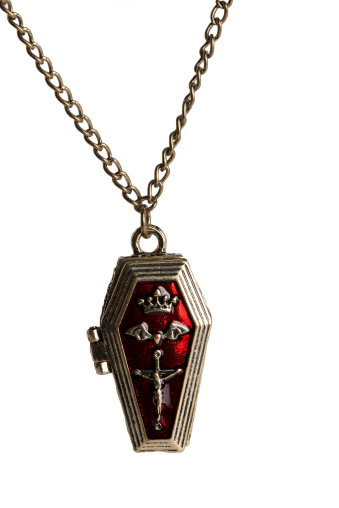 NK-Casket Necklace Opens Gold