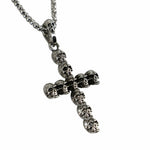 NK-Skull Cross Silver