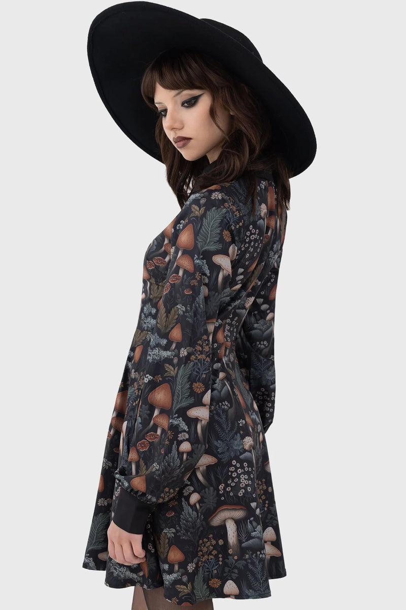 Night Forager Mini Dress