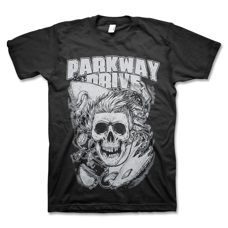 Parkway Drive Surfer Skull