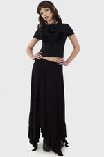 Quiet Despair Midi Skirt